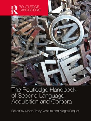 cover image of The Routledge Handbook of Second Language Acquisition and Corpora